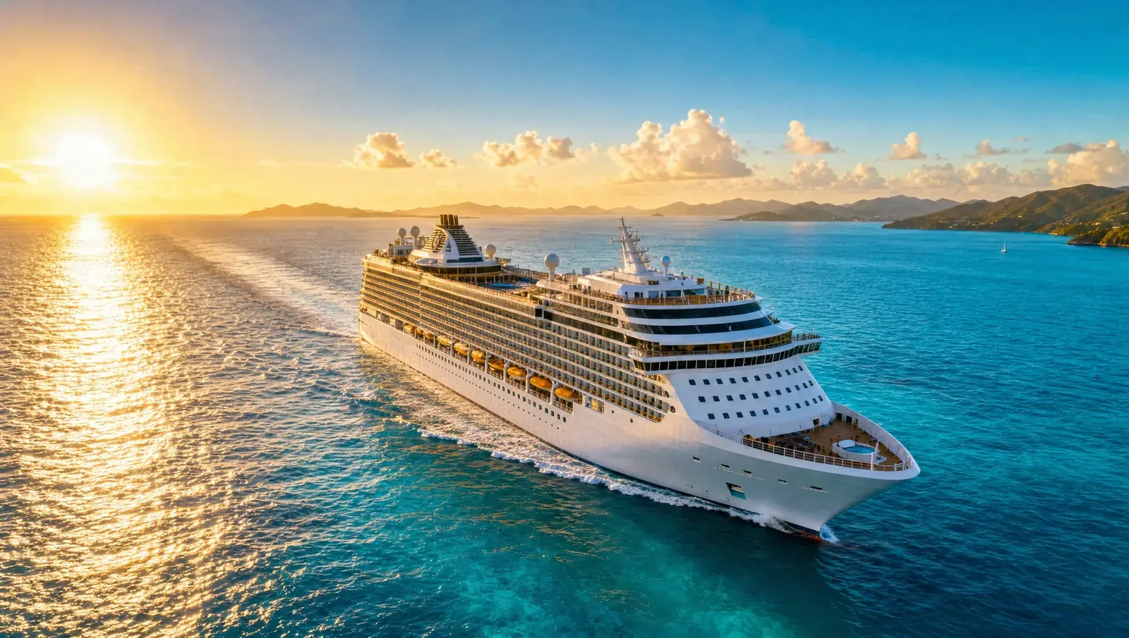 Norwegian Aqua 2027 navegando por el Caribe